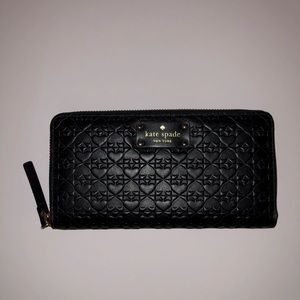 kate spade Bags - black kate spade penn place embossed wallet kate spade Bags - black kate spade penn place embossed wallet